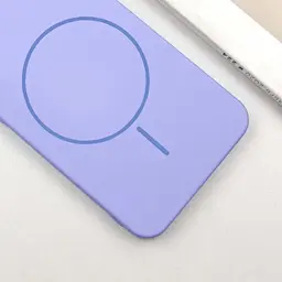 Чохол Silicone Cover Lakshmi Full Camera (AA) with Magnetic Fit для Samsung Galaxy A37 5G Бузковий / Dasheen - мініатюра 2