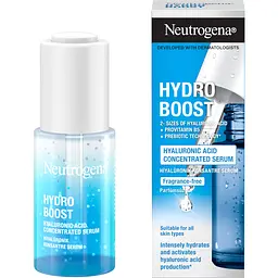Сироватка для обличчя Neutrogena Hydro Boost концентрована з гіалуроновою кислотою 15 мл - мініатюра 2