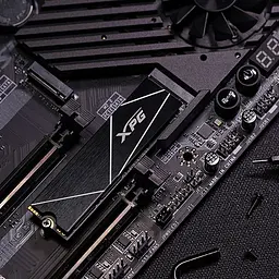 Накопичувач SSD M.2 ADATA GAMMIX S70 BLADE 1TB 2280 PCIe 4x4 NVMe 3D NAND Read/Write:7400/5500 MB/sec (AGAMMIXS70B-1T-CS) - мініатюра 7