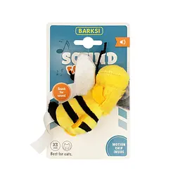 Іграшка для котів Barksi Sound Toy Бджілка з Датчиком Торкання та Звуковим Чіпом 10 см - мініатюра 2