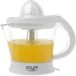Соковитискач Adler AD 4014 white для цитрусових/ 60Вт/ 1л/ білий - мініатюра 8
