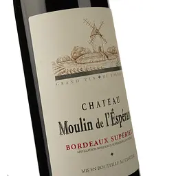 Вино Chateau Moulin de L'Esperance 2019 червоне сухе 0.75 л - мініатюра 4