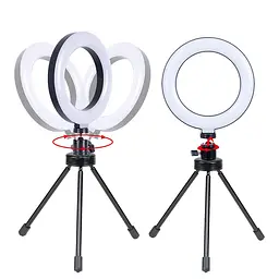 Тримач GRAND з кільцевим освітленням Bluetooth 6" MY100 (Kit3) 12cm Stand + 83cm Selfie Stick - мініатюра 3