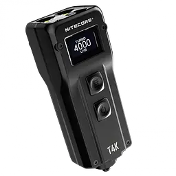 Надпотужний міні ліхтар EDC Nitecore T4K 4000лм з дисплеєм OLED Type-C - мініатюра 3