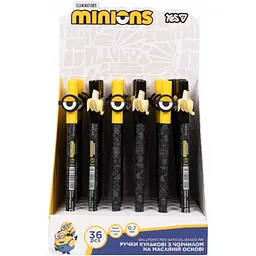 Ручка кулькова Yes Minions 0,7 мм синя (412314) - мініатюра 3