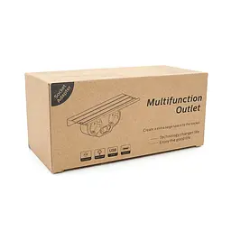 Розетка двійник Voltronic із заземленням HHT609W, USB+Type-C, 4А, зашита від перевантаження, підставка під телефон, White - мініатюра 2