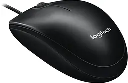 Миша Logitech M100 Full-Size Corded Mouse USB black (910-006652) - мініатюра 2