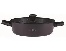 Каструля з кришкою 4,4 л Granitex Gerlach ⌀28 см kuh0009100 - мініатюра 1
