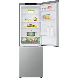 Холодильник LG з нижн. мороз. 186x60х68 платиново сріблястий - мініатюра 6