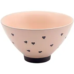 Тарілка глибока МВМ My Home KP-38 ручної роботи 13.5 см світло-рожева (KP-38 LIGHT PINK)