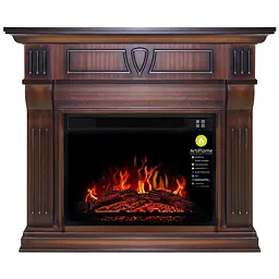 Камінокомплект ArtiFlame BEETHOVEN AF23S МАХАГОН КОРИЧНЕВИЙ АНТИК (зі звуком) - мініатюра 2