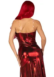 Еротична сукня Leg Avenue Shimmer bodysuit with skirt M - мініатюра 2