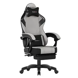 Комп'ютерне крісло Huzaro Force 3.7 Grey тканина - мініатюра 2