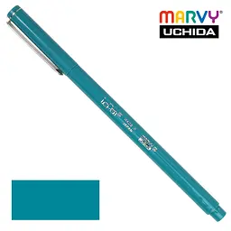 Ручка для паперу Marvy Бірюзова капілярна 0.3 мм 4300-S Le Pen   - мініатюра 2