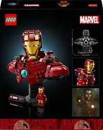 Конструктор LEGO Super Heroes Marvel Бюст Залізної Людини MK4, 436 деталей (76327) - мініатюра 23
