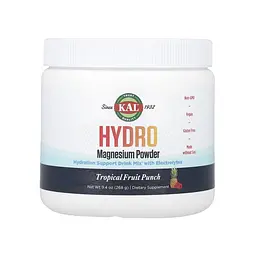 Магній KAL (Hydro Powder) - 268 г, для м’язів і нервової системи