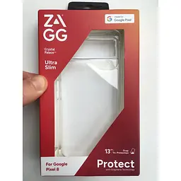 Оригінальний протиударний чохол Gear4 Crystal Palace для Google Pixel 8 (6.2") Прозорий (702312744) - мініатюра 3