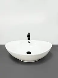 Умивальник VBI Ankona white накладний VBI-012900, Білий - мініатюра 2
