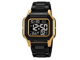 Чоловічий наручний годинник 2264BKGDBK Black-Gold-Black Skmei acs0030090 - мініатюра 2