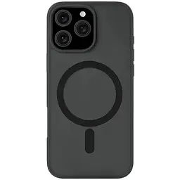 Силіконовий чохол iPhone 16 Pro Max Ugreen with MagSafe - Mатовий чорний (CA116)