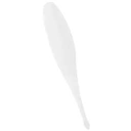 Вібратор для клітора Satisfyer Twirling Fun 17.5 см білий - мініатюра 3