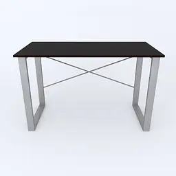 Письмовий стіл Ferrum-decor Драйв 750x1200x600 Сірий метал ДСП Венге Магія 16 мм (FRD-105350) - мініатюра 3