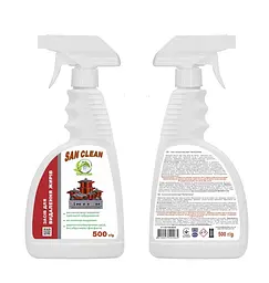 Засіб San Clean Майстер Клінер Green House для видалення жирів  500 г - мініатюра 2