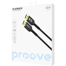 Кабель Proove DisplayPort-DisplayPort V 1.4 5 м (DCPD52003601) - миниатюра 2