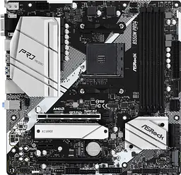 Материнская плата ASRock B550M Pro4 (AM4, AMD B550, mATX)