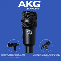Мікрофон AKG P4 (3100H00130) - мініатюра 2