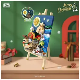 Конструктор LOZ mini Sleigh car без фігурок (1282) - мініатюра 3
