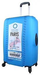 Чохол для валізи Snowball 33030/paris Великий L Різнокольоровий