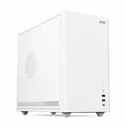 Корпус 2E Credo V350B, білий, без БЖ, Mid Tower, для Micro ATX / Mini ITX, 1xType-C / 1xUSB 3.0 / 1xUSB 2.0, макс. CPU - 165 мм /