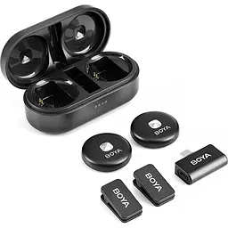 Мікрофонна радіосистема Boya Omic-U USB-C Black [102981] - мініатюра 4