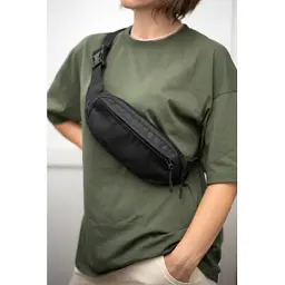 Сумка-бананка Vinga SM Black, Oxford 600D (VBSO600BK) - мініатюра 5