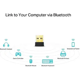 Адаптер WiFi TP-Link T600UB nano AC600, USB, BT4.2 - мініатюра 3