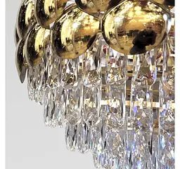 Підвісна люстра Artlight XL626/600GD золото, 11 ламп E14 - мініатюра 5