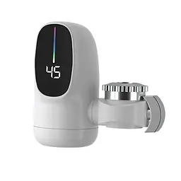 Водонагрівач проточний Water Heater ZSW-D03, 3000 Вт, білий, з LCD дисплеєм, підключення 1/2" - мініатюра 7