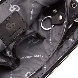 Чоловіча шкіряна барсетка GRANDE PELLE 25х16х6 см sum0026503 - мініатюра 6