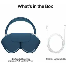Бездротові навушники Apple AirPods Max (MGYL3) блакитні (Sky Blue) - мініатюра 5
