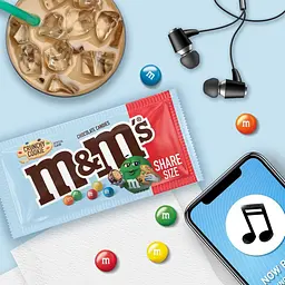 Драже M&M's Crunchy Cookie Milk Chocolate Candy 80.2г - мініатюра 3