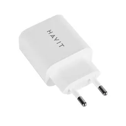 Зарядний пристрій Havit 20W USB та Type-C білий (HV-UCP007) - мініатюра 6
