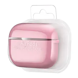 Чохол Silicone Case 2,5mm with microfiber for AirPods Pro Pink - мініатюра 2