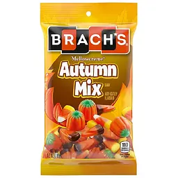 Жувальні цукерки Brach's Halloween Autumn Mix Mellowcreme Pumpkin Candy Corn 119 g