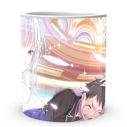 Кухоль GeekLand Re:Zero. Життя з нуля в альтернативному світі Емілія Субару RZ 02.001 330 мл білий - мініатюра 2