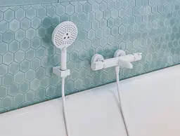 Змішувач з термостатом для ванни Hansgrohe Ecostat Comfort Polished Gold Optic 13114990 Золотий - мініатюра 3