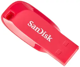 Флеш-накопичувач SanDisk Cruzer Blade 64 Gb USB 2.0 SDCZ50C-064G-B35PE рожевий - мініатюра 4