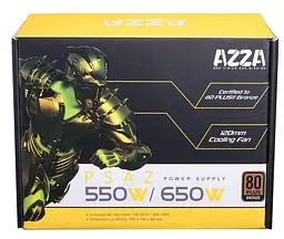 Блок живлення AZZA 650W (PSAZ-650W) U1 - мініатюра 4