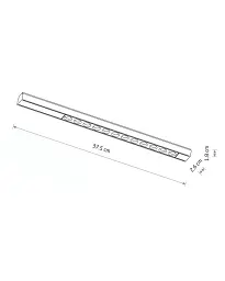 Магнітний трековий світильник Nowodvorski 11331 UT-LVM Focus LED 1x12W 4000K 1000Lm IP20 чорний - мініатюра 5