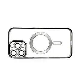 Чохол до мобільного телефона BeCover TPU Chrome Case (MagSafe) для Apple iPhone 16 Pro Silver (712083) - мініатюра 4